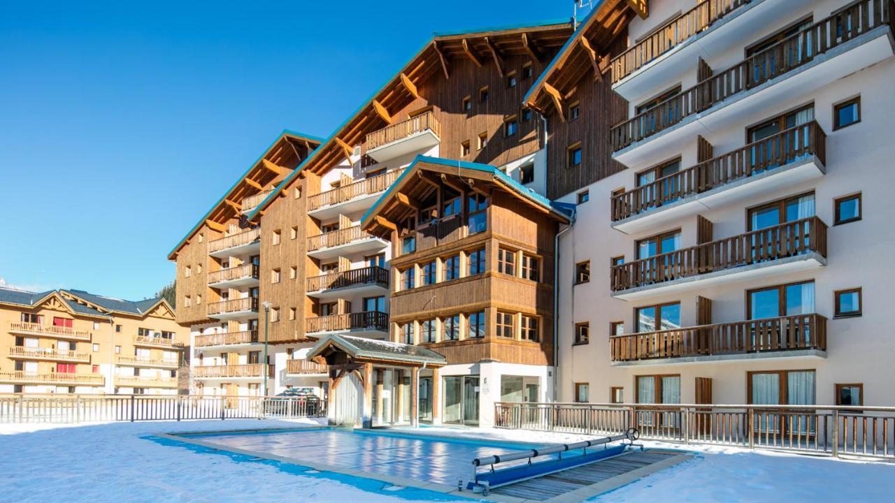 Vacanceole - Residence Les Chalets De La Ramoure Valfrejus Exterior foto